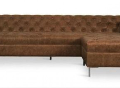 Brown corner sofa Western style corner set corner sofa set upholstery